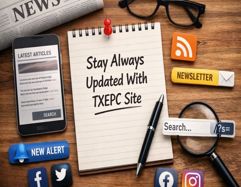 How To Stay Always Updated With TXEPC Site (2026) & More